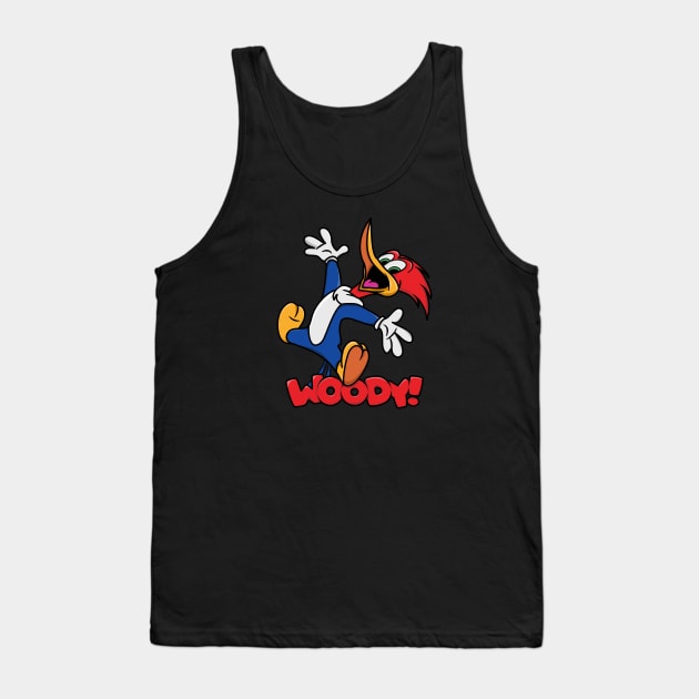 Woody Tank Top by Randomart